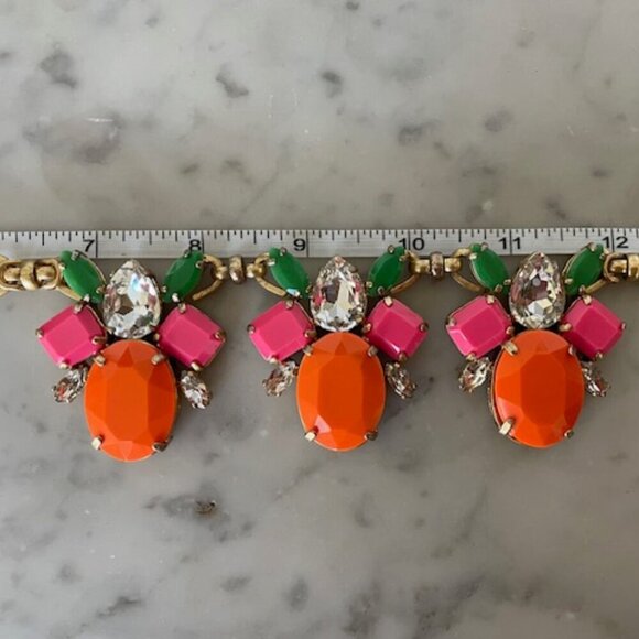 J. CREW Happy Bee Statement Vintage Necklace - Picture 14 of 15